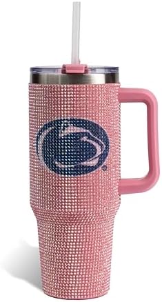 Memory Company NCAA Pink Bling Game Day Drinking Tumbler