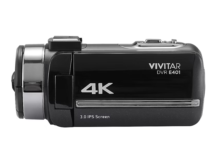 Vivitar 4K Digital Camcorder With 8X Zoom (Refurbished Brown Box)