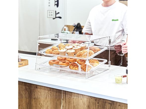 Pastry Display Case, 2-Tier Commercial