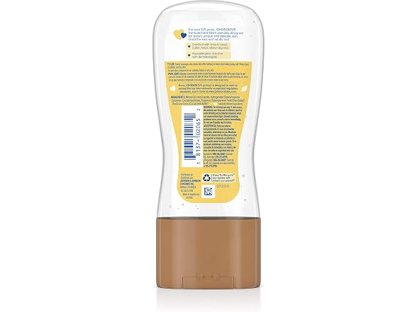 Johnsons Baby Oil Gel Shea and Cocoa Butter 6.5oz
