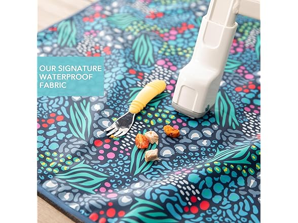 Bumkins Splat Mat for Under High Chair