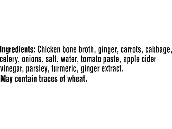 Swanson Chicken Bone Broth Ginger Turmeric 8pk