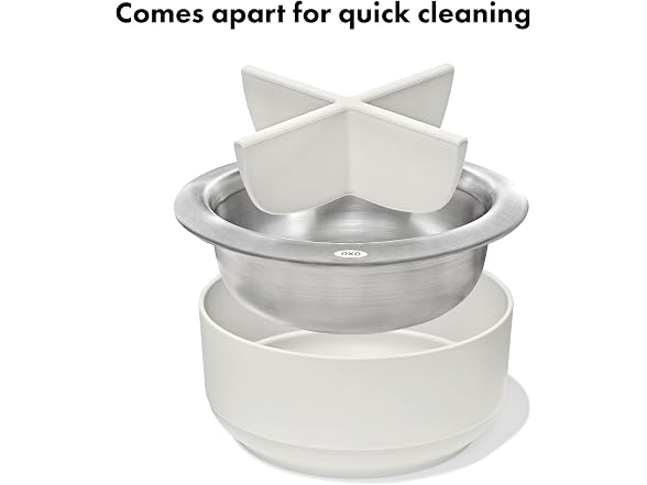 OXO Pet Easy-Clean Slow Feeder - Large, 4 Cup Capacity