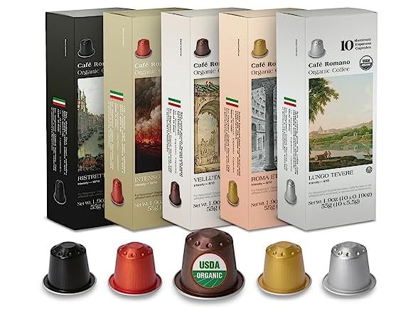 Café Romano Nespresso Pods, 100pk