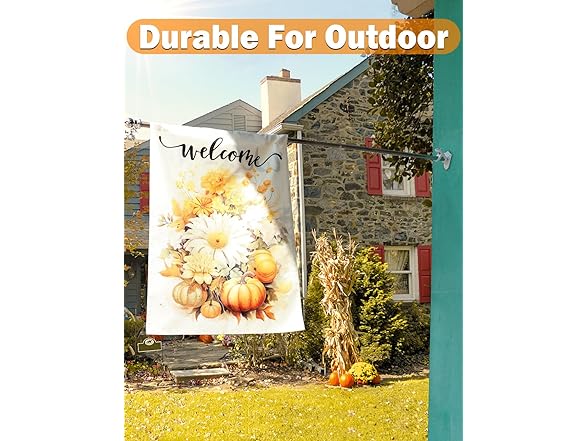 multiwins Double Sided Fall Garden Flag