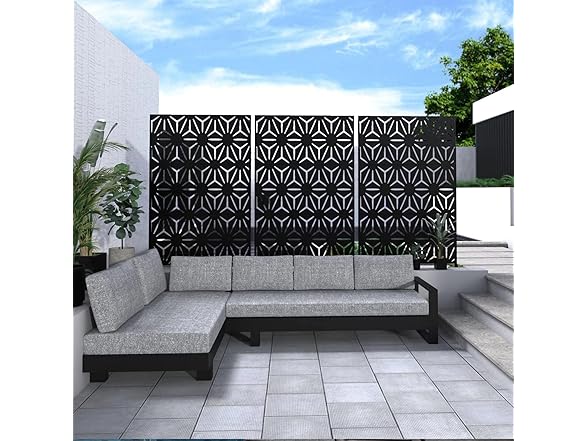 Elevens Star Patio Privacy Screen