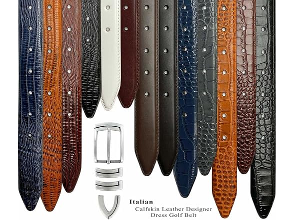 Belts.com Women (34) 30mm Harbor Genuine Golf Belt