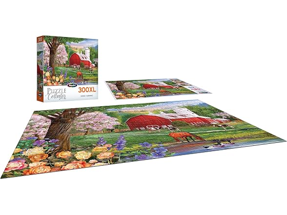 RoseArt - Puzzle Collector - Spring Morning - 300XL Piece Jigsaw Puzzle