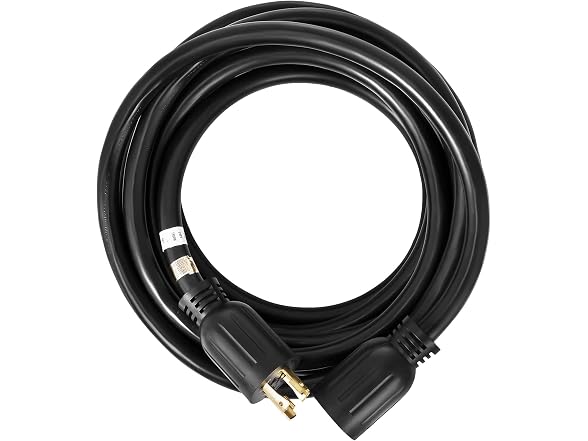 50 FT 30 Amp Generator Extension Cord SJTW