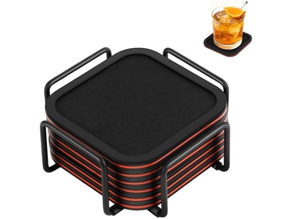 Black Red-metal Holder