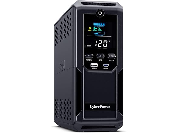 CyberPower 1500VA/900W Intelligent LCD UPS System