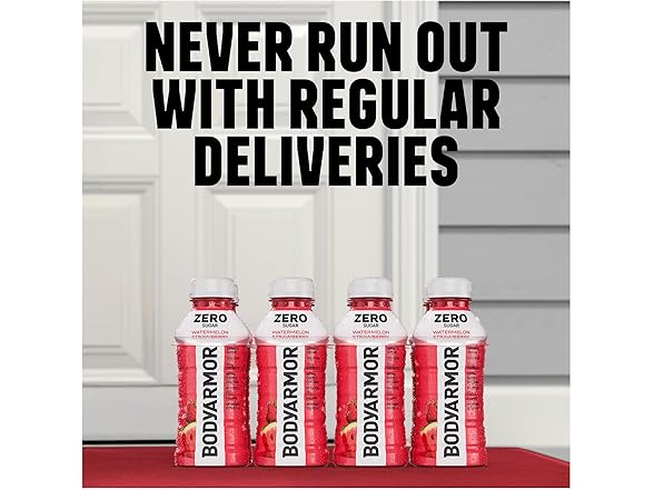 12Pk BODYARMOR ZERO Sugar Fruit Punch Electrolyte Drink