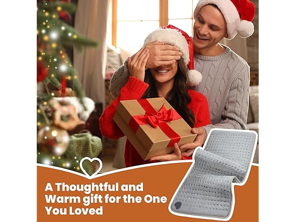 Jubeoyey Electric Heating Pad for Back