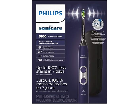 Philips Sonicare ProtectiveClean 6100 Purple