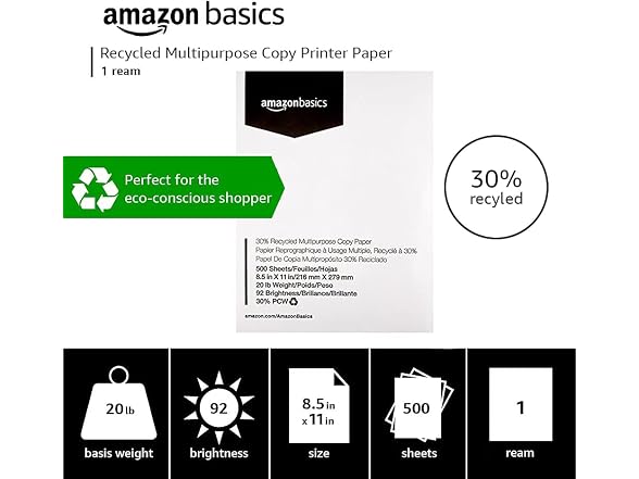 Amazon Basics 30% Recycled Multipurpose