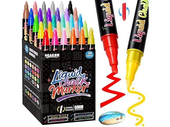 Chalk Markers, Liquid Chalk Markers