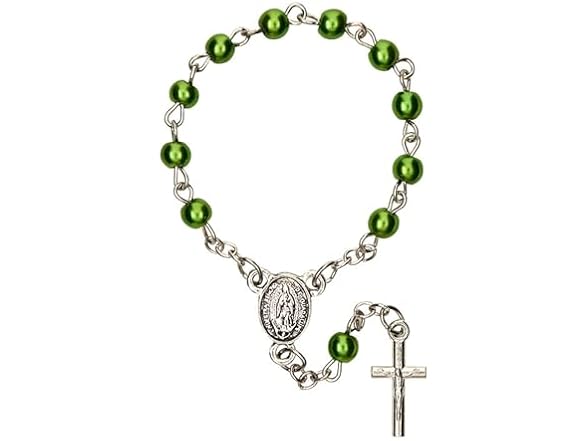 Autom One Decade Rosary Bead Bracelets, 12-Count