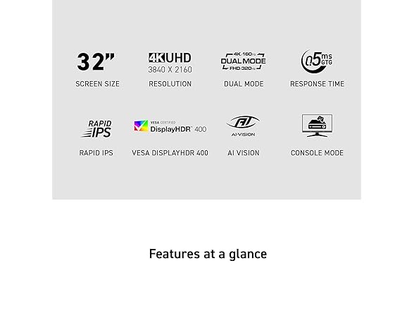 MSI 32" UHD Monitor | MAG 322URDF E16