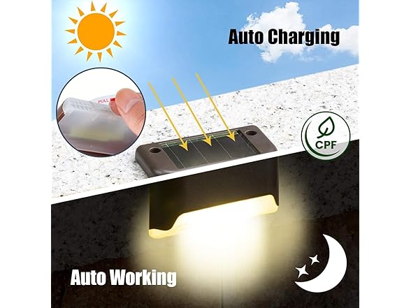 (16 Pack) SOLPEX Solar Deck Lights