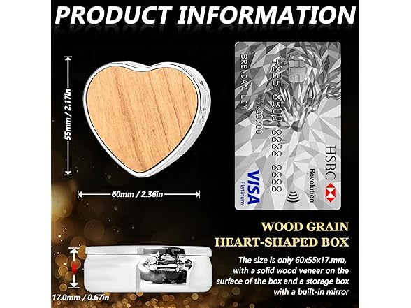 LIKSANGMETALS Heart Jewelry Box