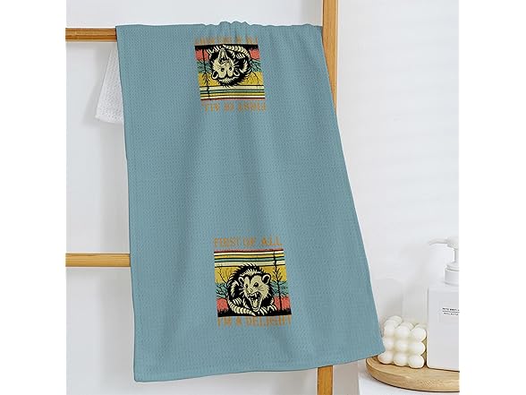 FITIE Opossum Gifts Kitchen Towels