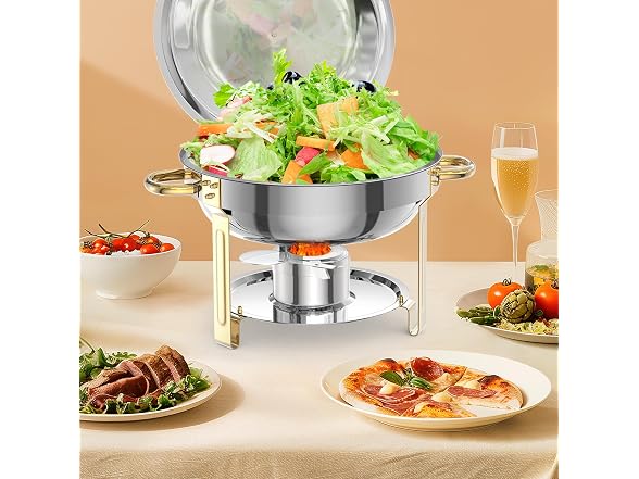 5 QT 6 Packs Chafing Dish Buffet Set