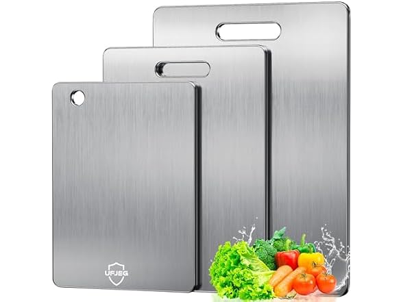 Titanium Cutting Board, 3 Pcs Titanium