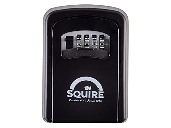 Squire Squire Key Safe Box - 4 Wheel Combinati