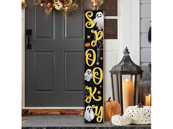 Halloween Spooky Porch Sign