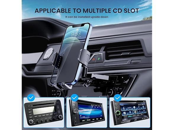 TICILFO Phone Mount for Car Phone