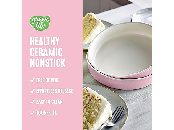 GreenLife 6 Piece Nonstick Bakeware Set