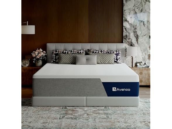 Avenco 12" Green Tea Premium King Mattress