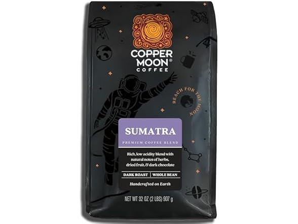 Copper Moon Dark Roast Whole Bean Coffee