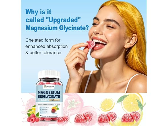 Magnesium Bisglycinate Gummies 400Mg