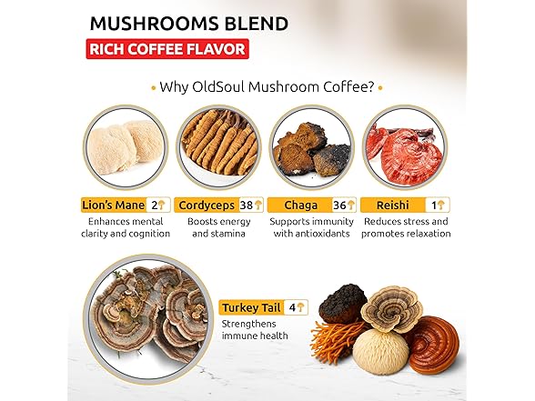 OldSoul Mushroom Coffee 14oz