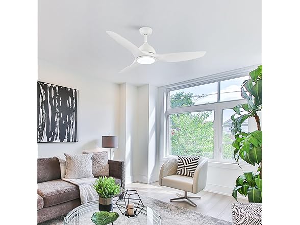 Parrot Uncle 52 Inch Ceiling Fan w/ Light & Remote