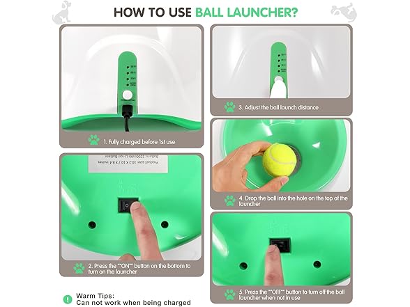 Ball Thrower Launcher