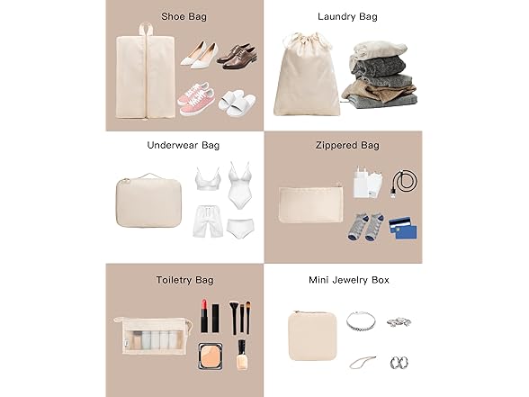 TRAILKICKER 9 Set Packing Cubes