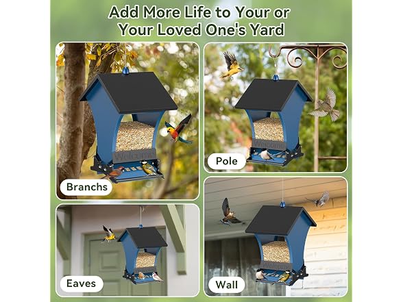 Wildpark Squirrel Proof Bird Feeders