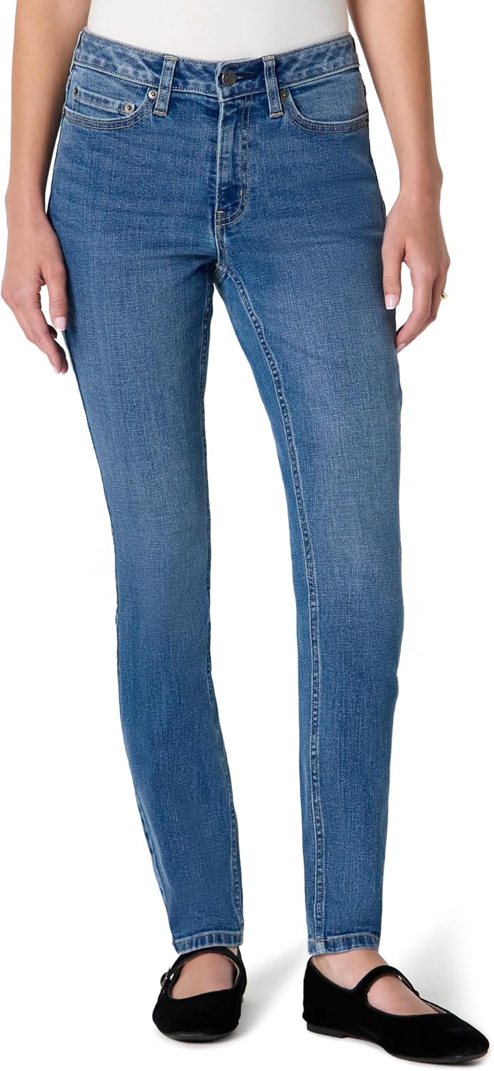 Amazon Essentials Women High Stretch Mid-rise Jean - Gallery 10