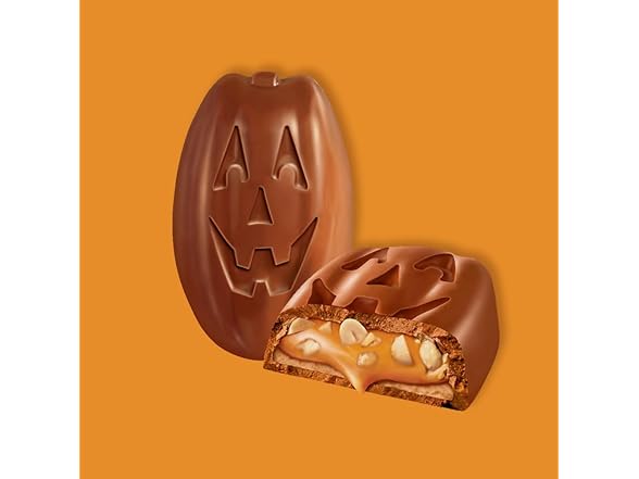 Snickers Pumpkins Milk Choc Halloween 6p
