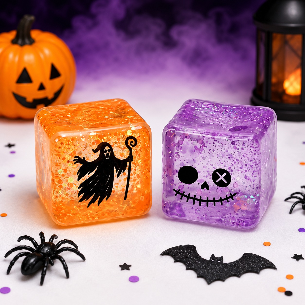 Halloween Jelly Cube Squishy 2-Pack Mystery Set - Gallery 11