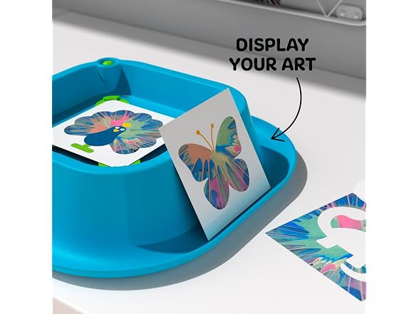 Discovery 3D Neon Spin Motorized Art Station