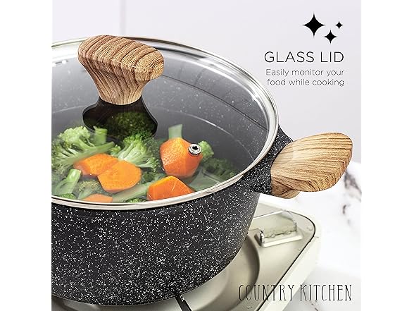 Country Kitchen YCASPF5 GRY Country Kitchen Nonstick I