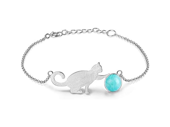 Lotus Bracelet Cat Playing Balls 6.5''-7.6''