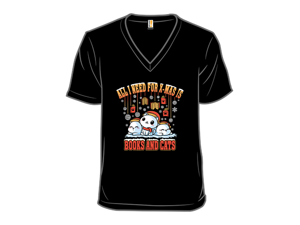 All I Need For X-Mas Is Books & Cats