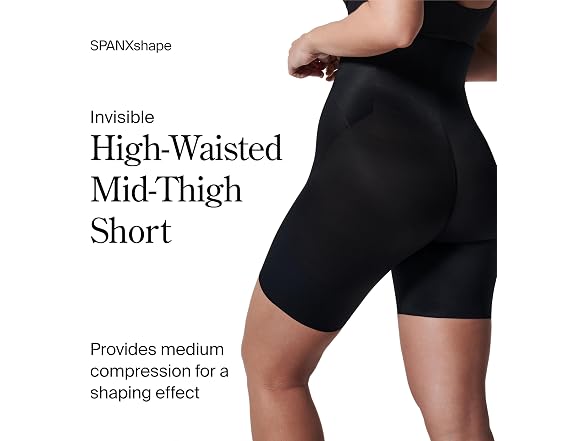 Spanx Shape Invisible High-Waisted Shorts