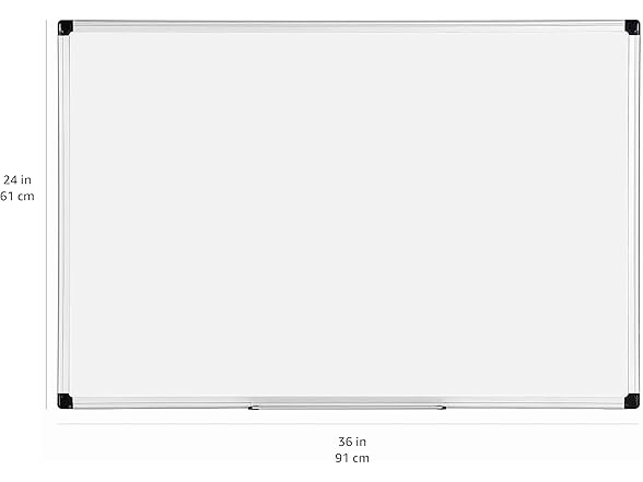 Amazon Basics Magnetic Dry Erase Whiteboard