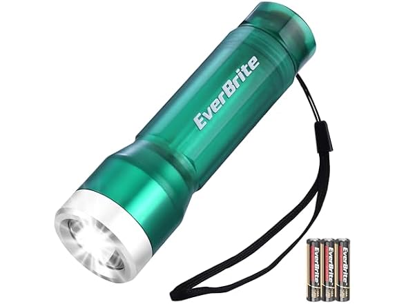 EverBrite Transparent plastic flashlight
