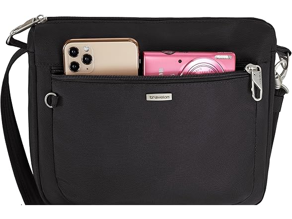 Travelon AntiTheft Small EastWest Crossbody